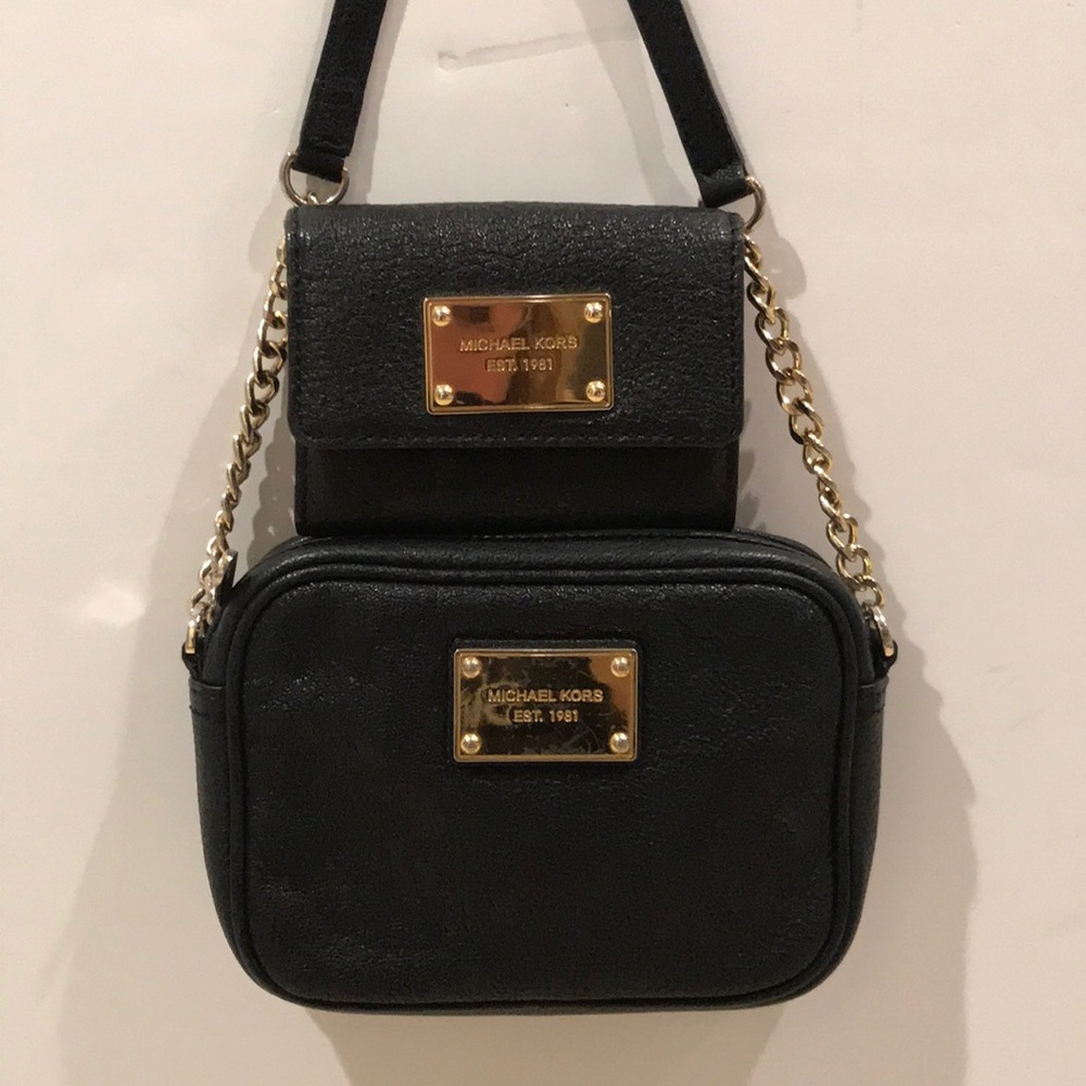 Micheal Kors Bag and Wallet Set- used